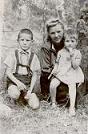 1954 брат, мама и я